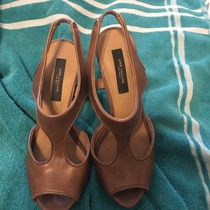 Vintage brown heels